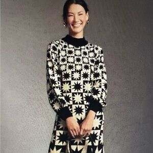 Farm Rio sweater dress size M brand new